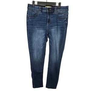 Democracy "Ab Technology" Ankle Skimmer Blue Denim Jeans Size 10